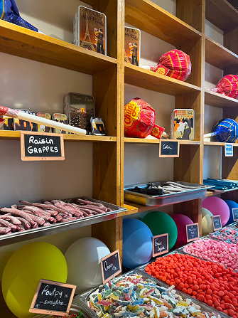 Picture of candy store
